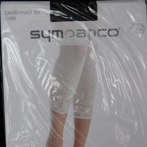 Sympatico Fashion Capri Savannah 50 den 3D "Black"  size large